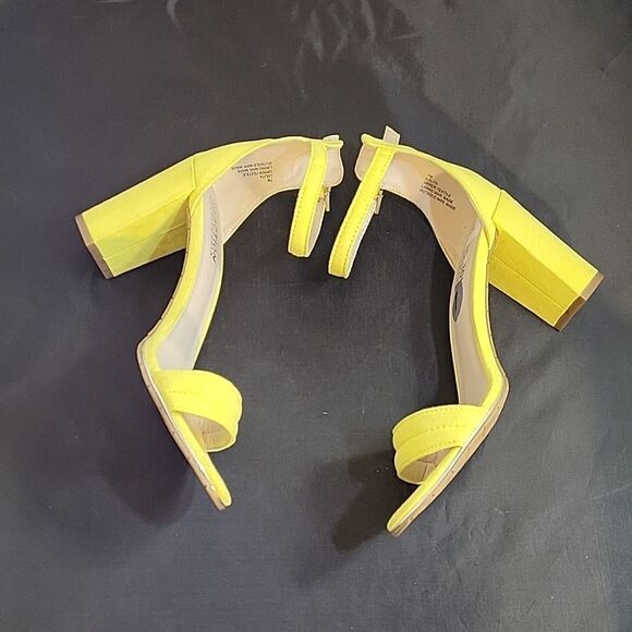 BRAND NEW REACTION KENNETH WOMEN'S CHUNKY HIGH HEEL SANDALS  OPEN TOE SANDAL G1 - Picture 11 of 16